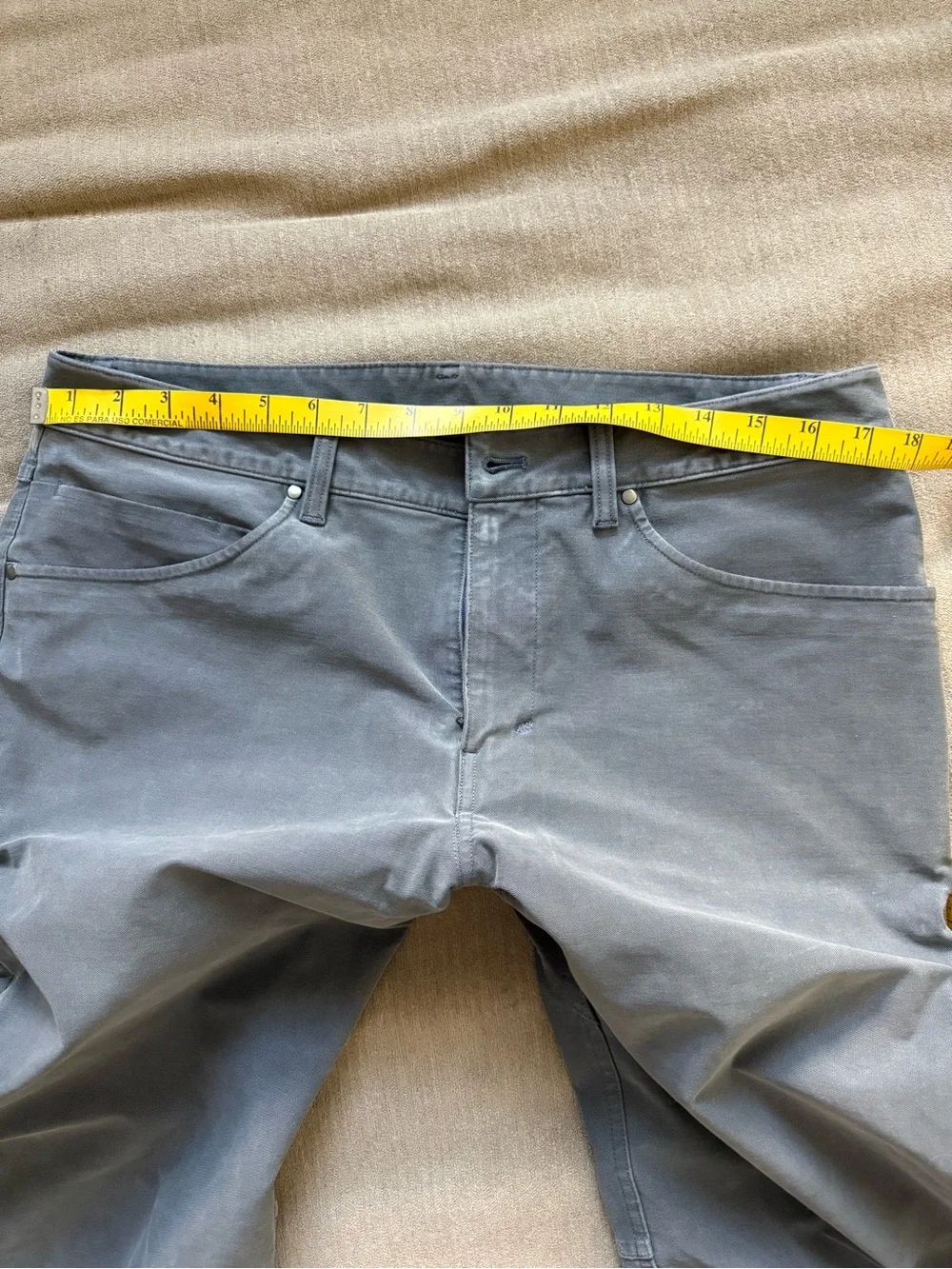 Lululemon Untilitech Men's Blue Casual Chinos